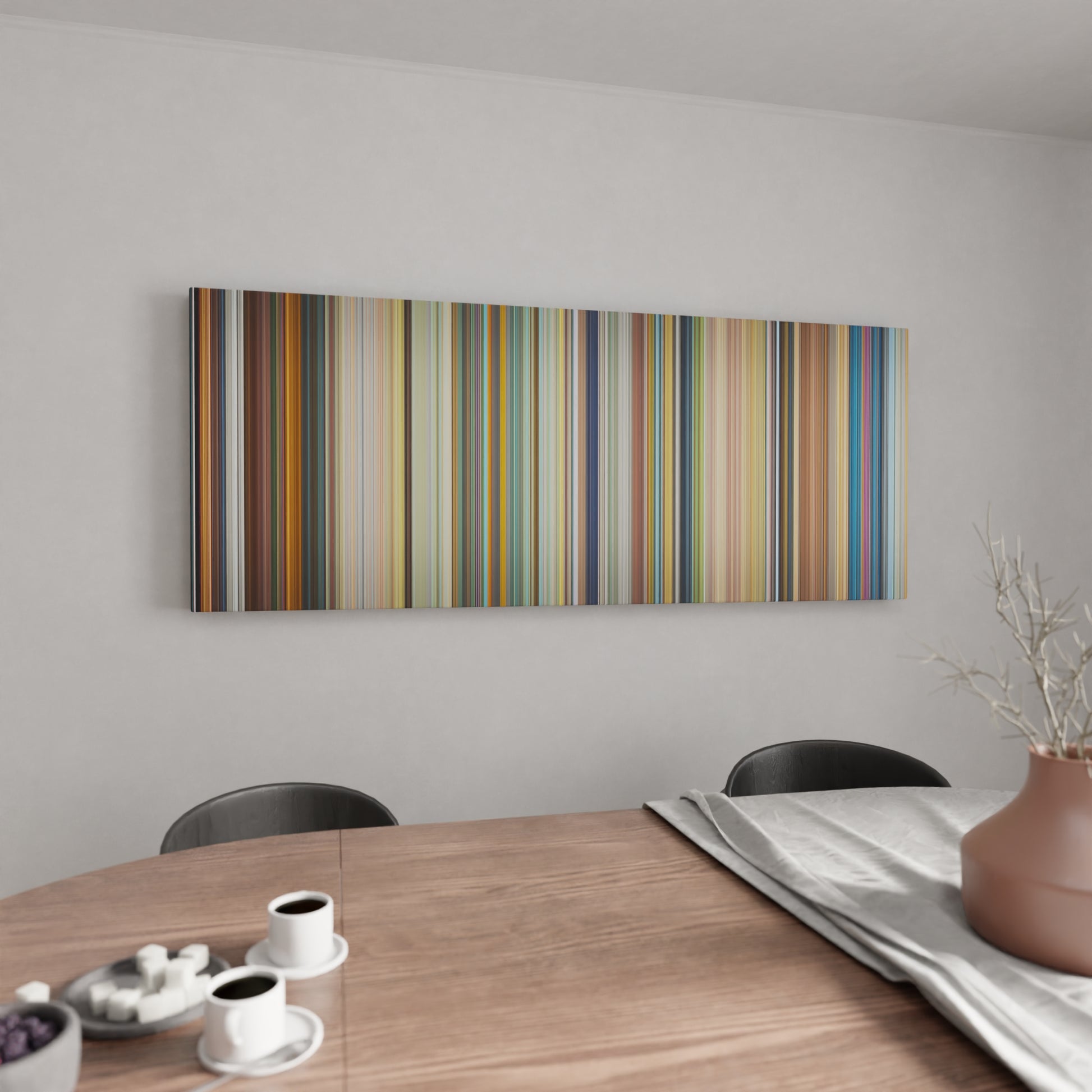 Kitchen with The Boy and the Beast Frome on the wall