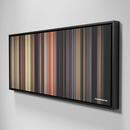 Side view of Framed Buff's of The Basketball Diaries Frome on the wall