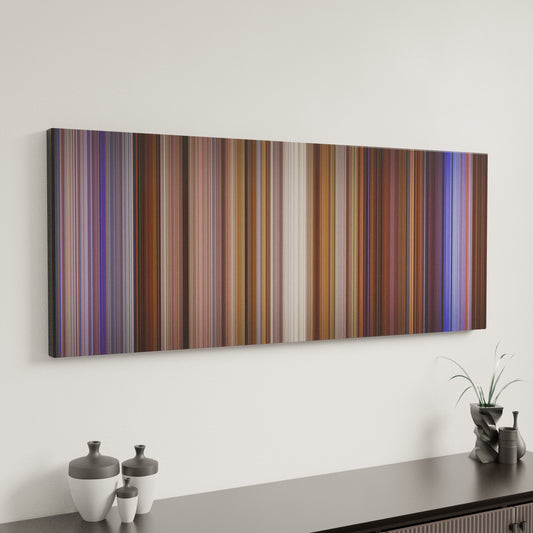 Minimal interior design with The Lizzie McGuire Movie Frome on the wall