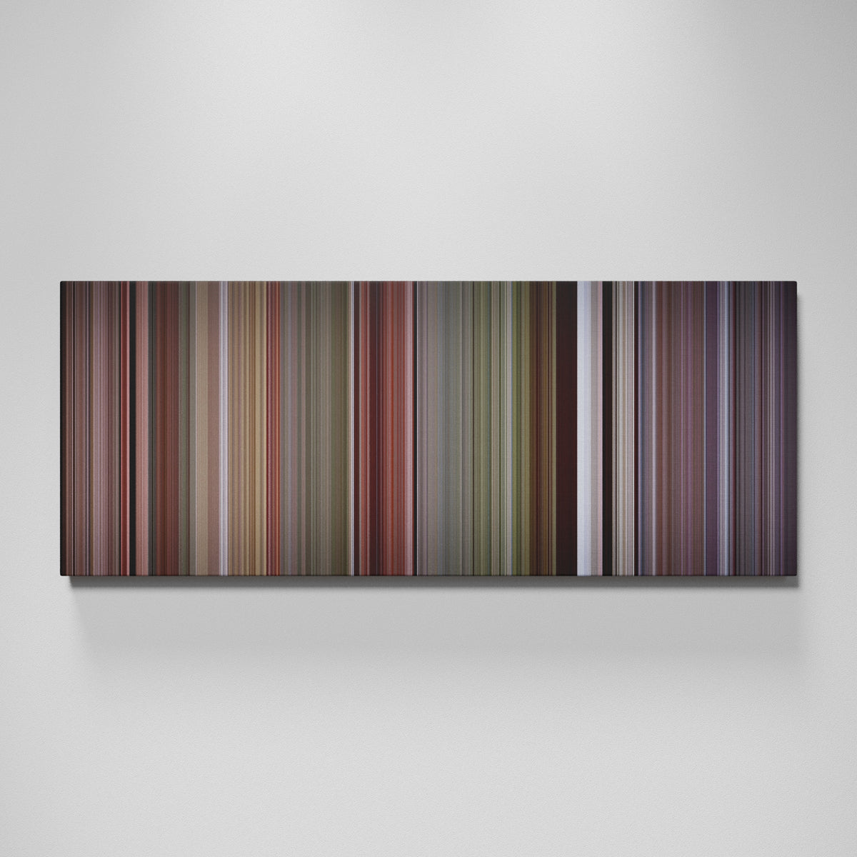 Reservoir Dogs movie canvas wall art - color palette print