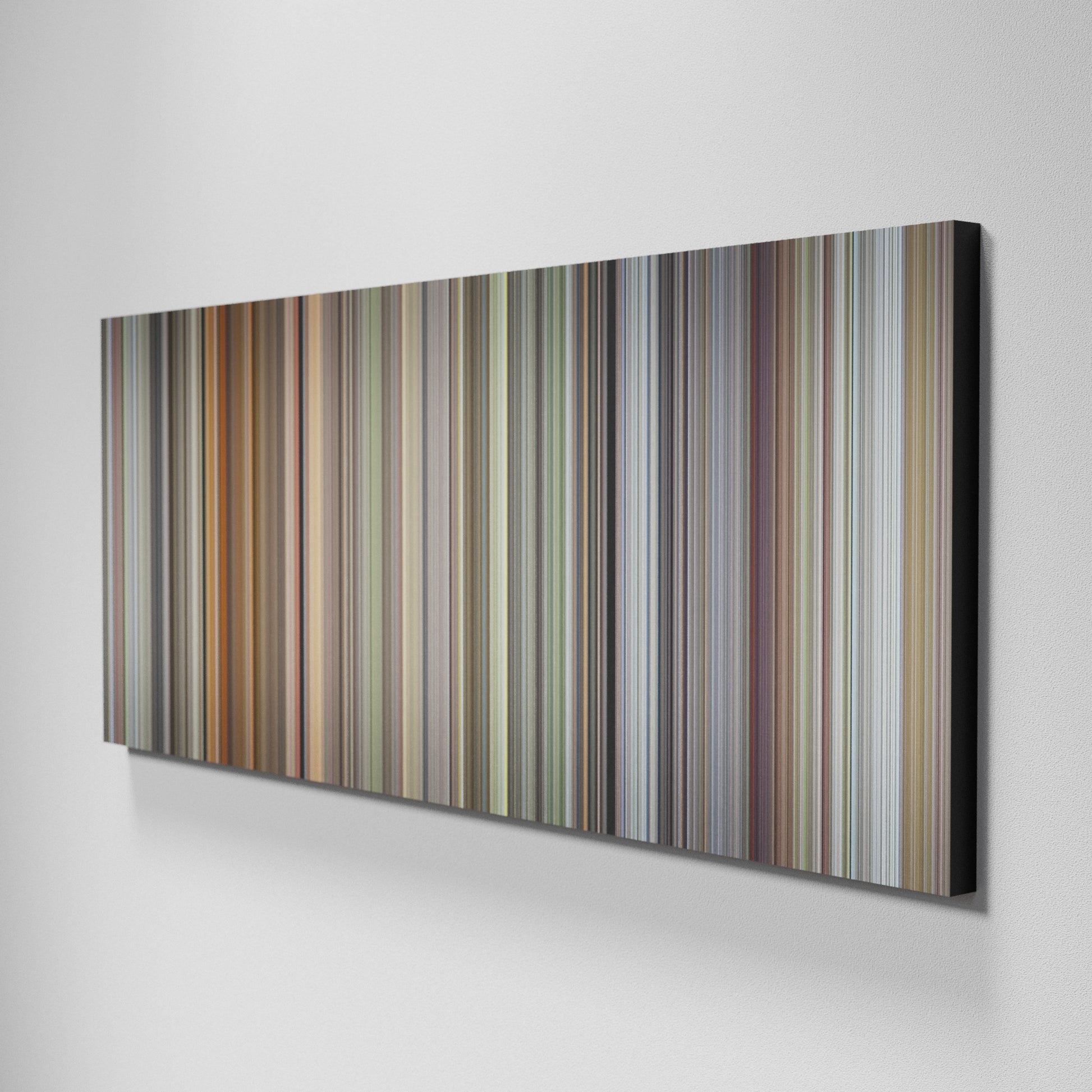 Side view of Basic of Enigma Frome on the wall