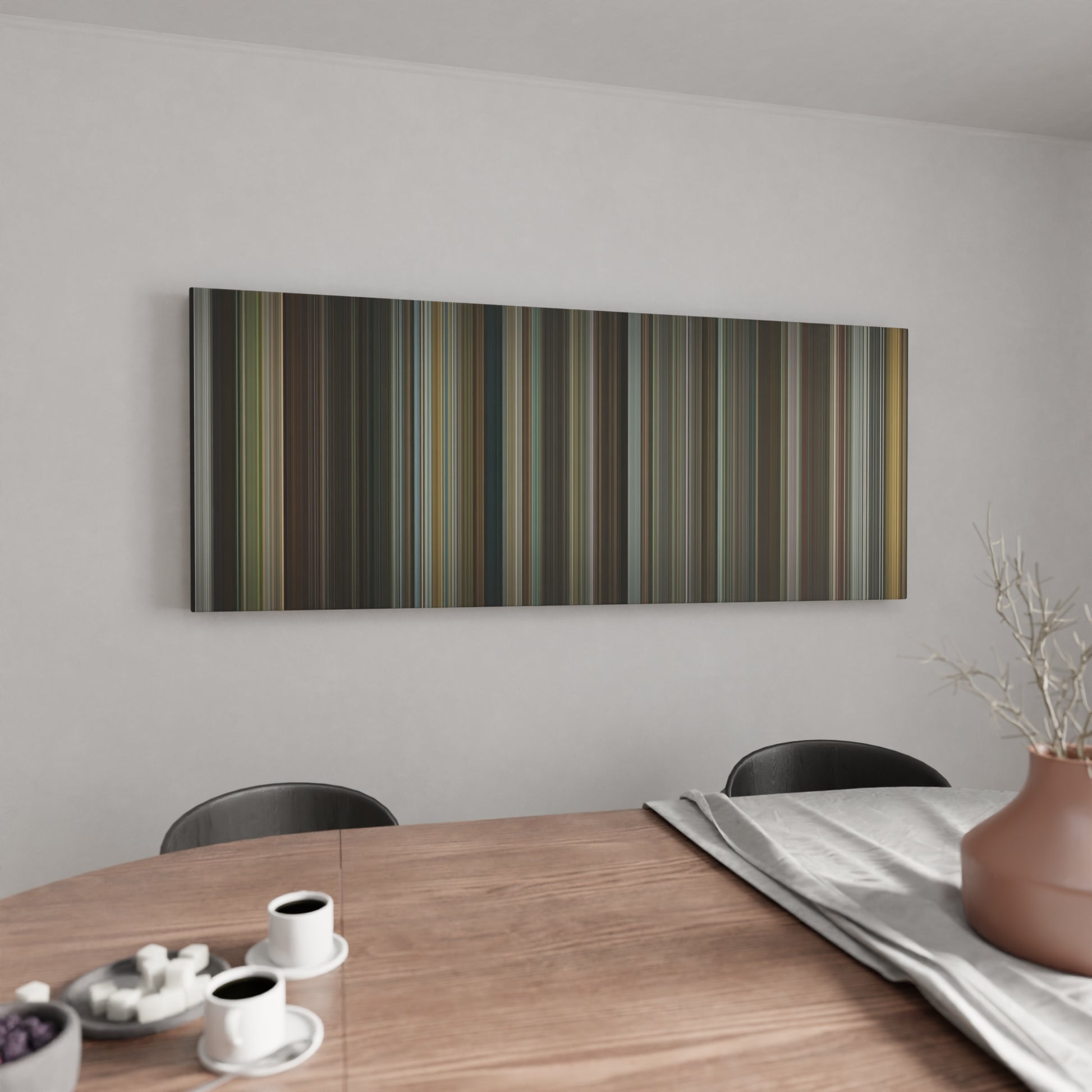 Kitchen with Richard Jewell Frome on the wall