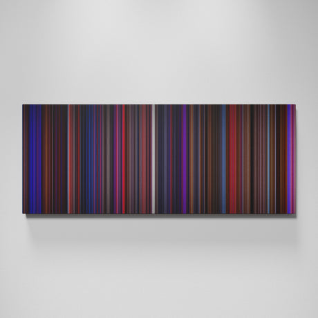 Chicago movie canvas wall art - color palette print