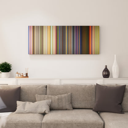 Living room interior with Toy Story 3 Frome on the wall