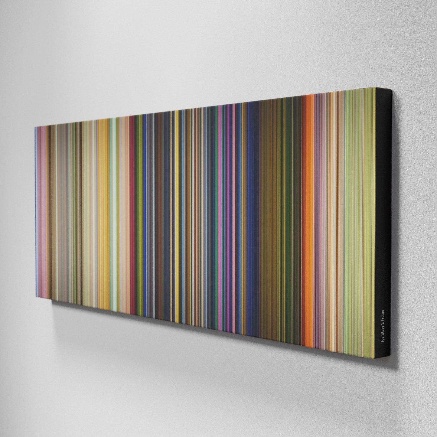 Side view of Buff's of Toy Story 3 Frome on the wall