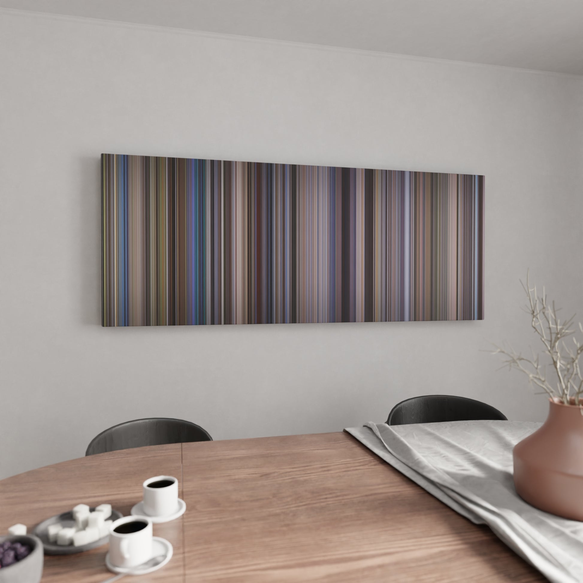 Kitchen with Outbreak Frome on the wall