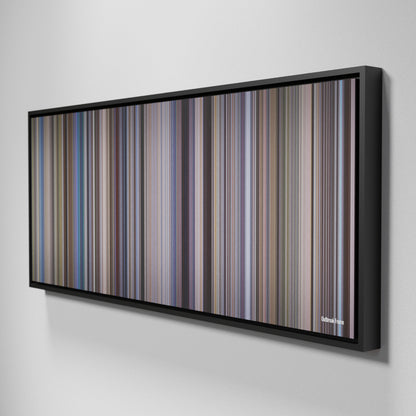 Side view of Framed Buff's of Outbreak Frome on the wall