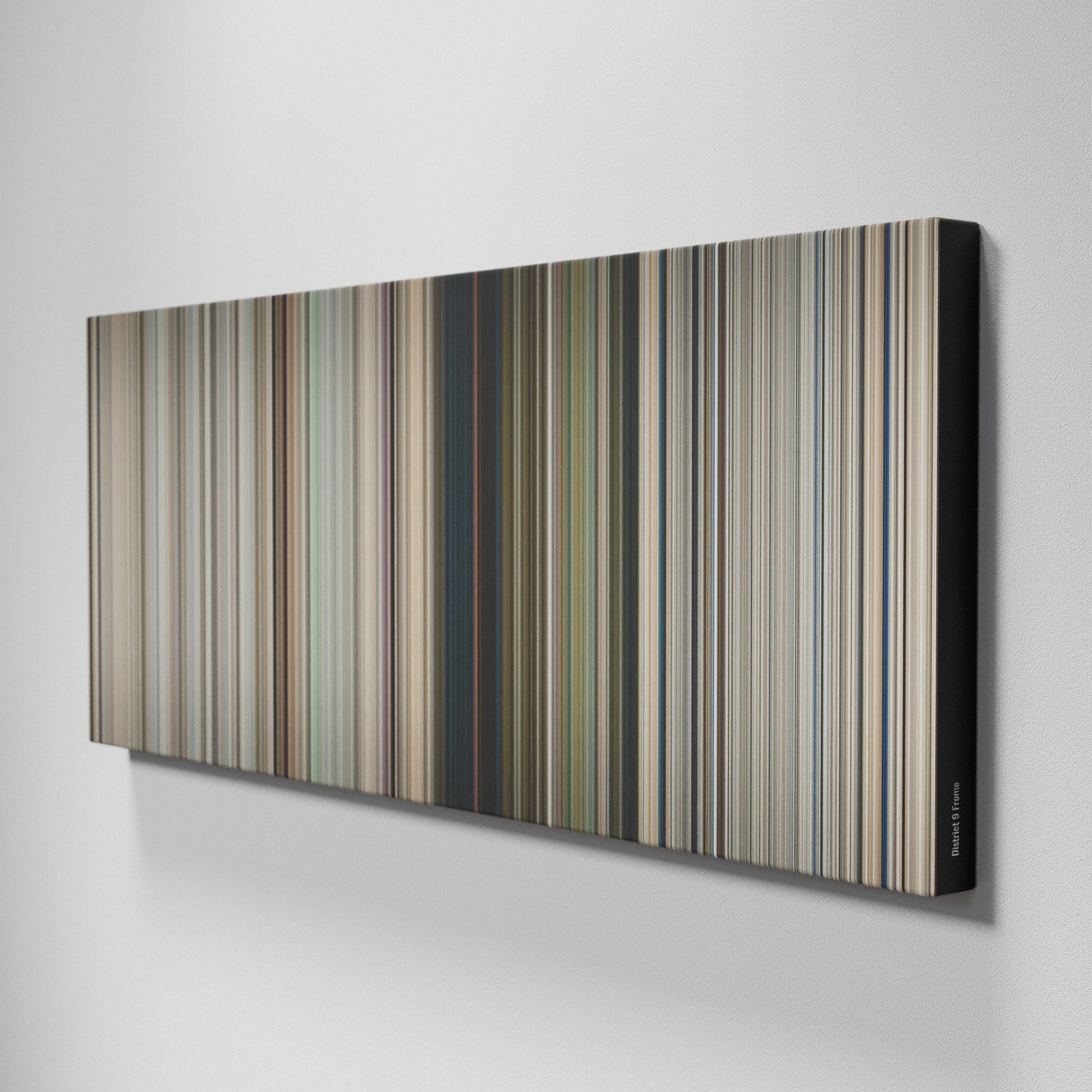 Side view of Buff's of District 9 Frome on the wall