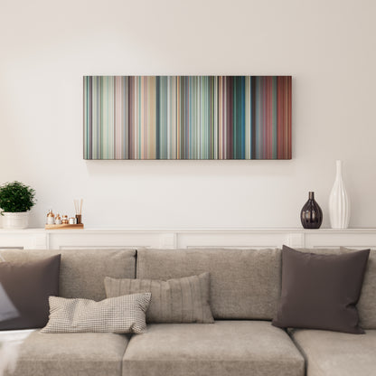 Living room interior with The Karate Kid Frome (2010) on the wall