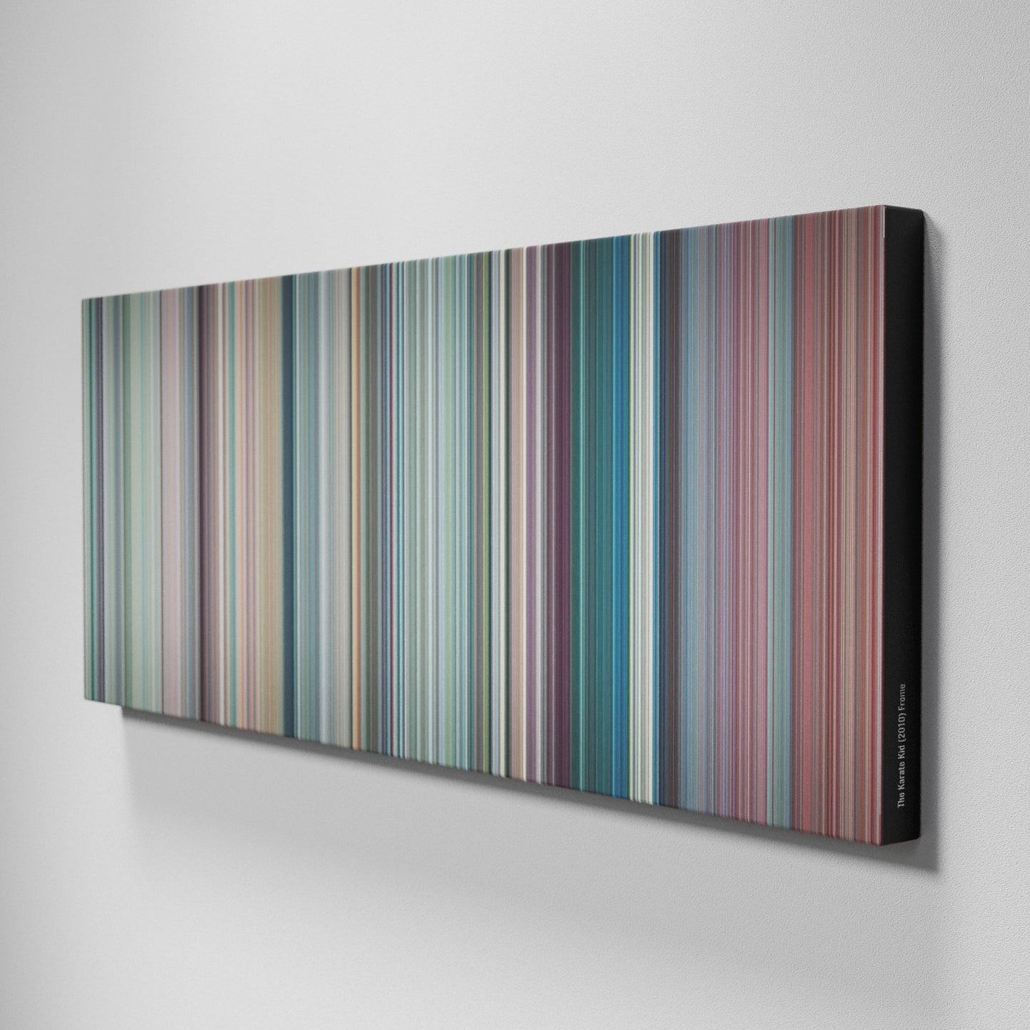 Side view of Buff's of The Karate Kid Frome (2010) on the wall