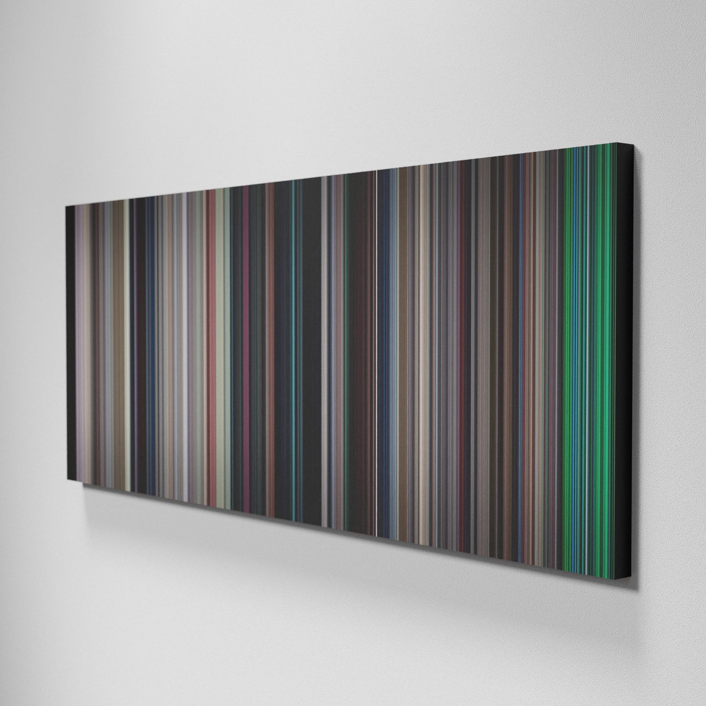 Side view of Basic of Repo Man Frome on the wall