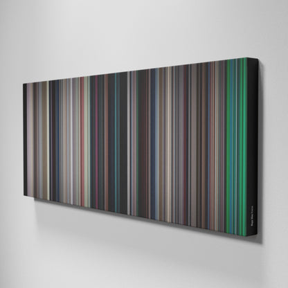 Side view of Buff's of Repo Man Frome on the wall