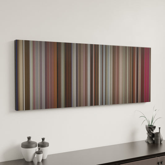 Minimal interior design with Up in Smoke Frome on the wall