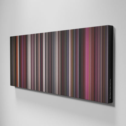 Side view of Buff's of Killer Klowns From Outer Space Frome on the wall