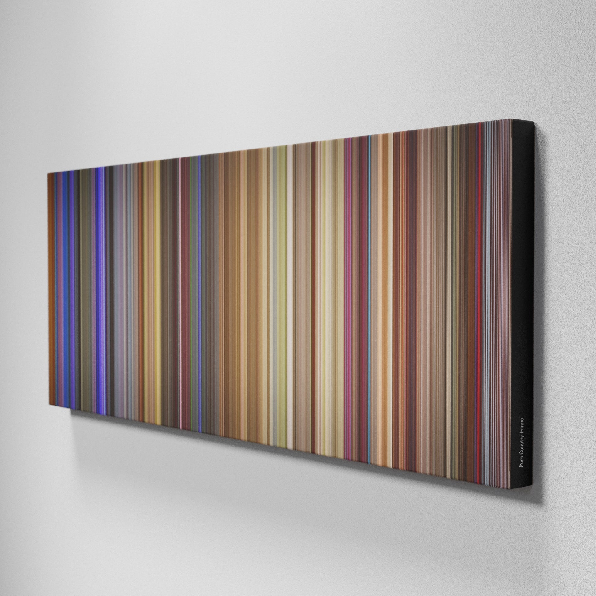 Side view of Buff's of Pure Country Frome on the wall