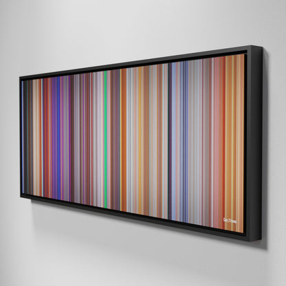 Side view of Framed Buff's of Cars 2 Frome on the wall