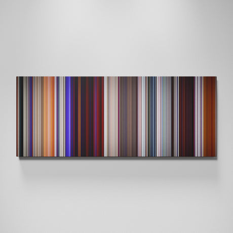 Assassination Nation movie canvas wall art - color palette print