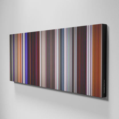 Side view of Buff's of Assassination Nation Frome on the wall