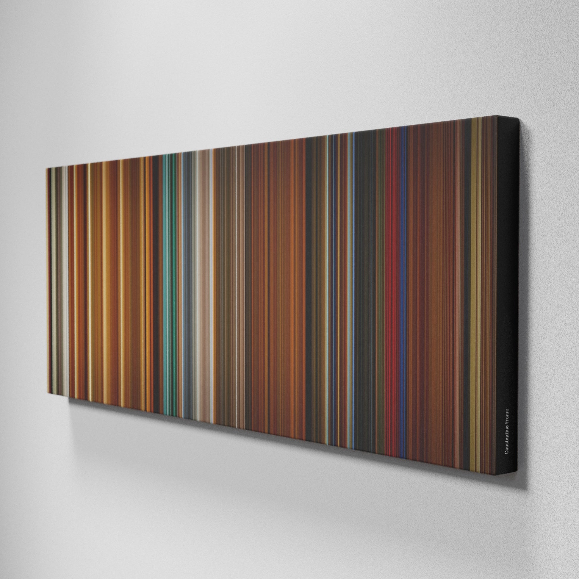 Side view of Buff's of Constantine Frome on the wall