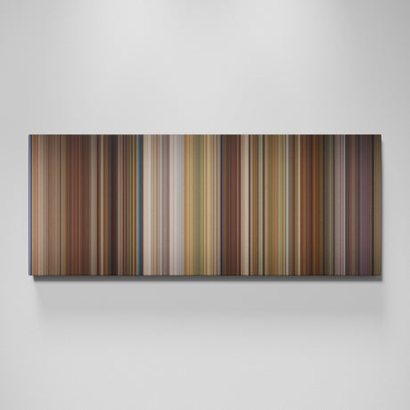 Anger Management movie canvas wall art - color palette print