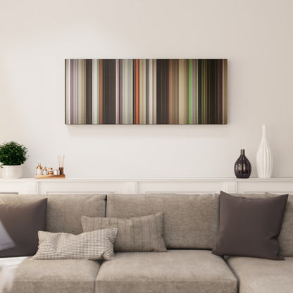 Living room interior with End of Watch Frome on the wall