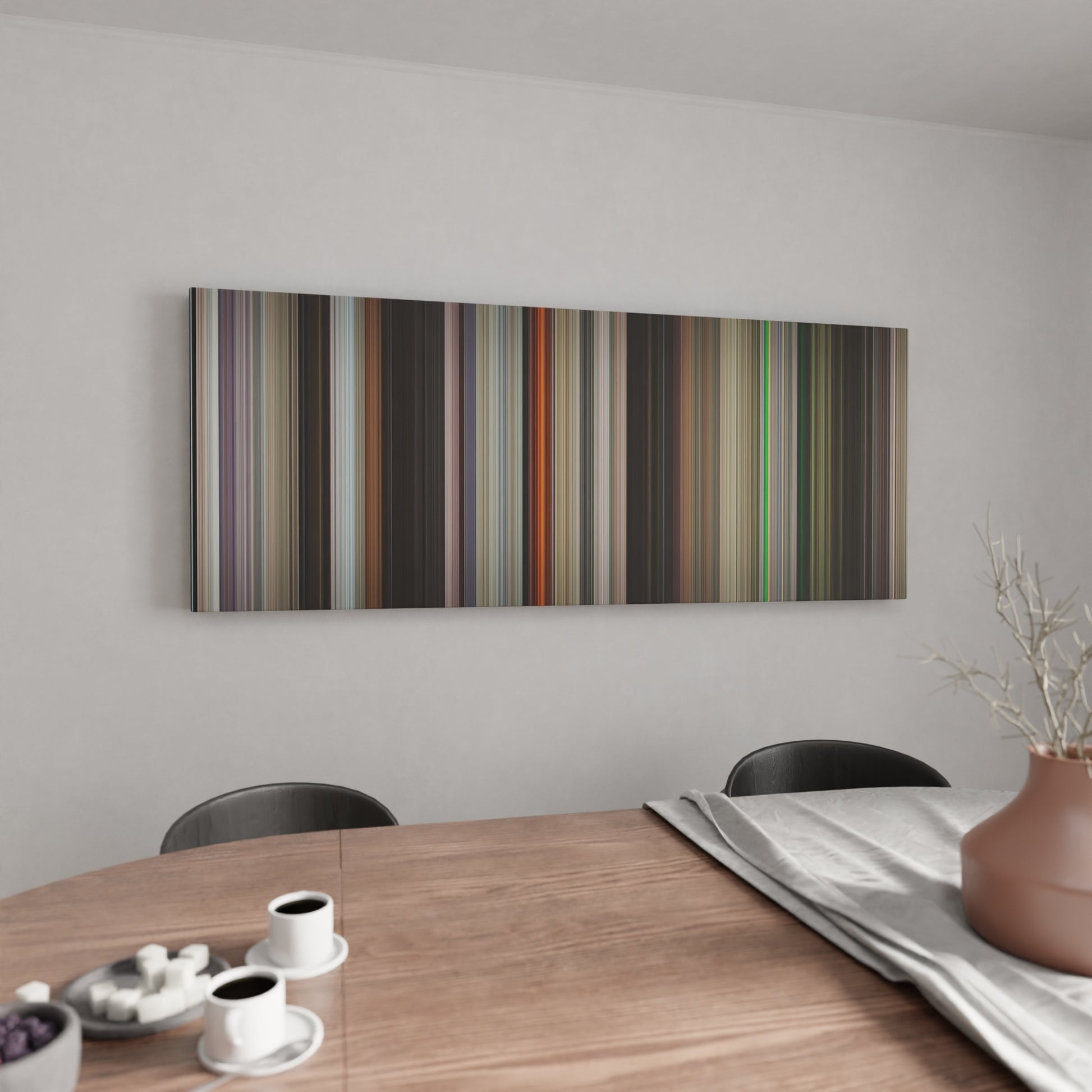 Kitchen with End of Watch Frome on the wall