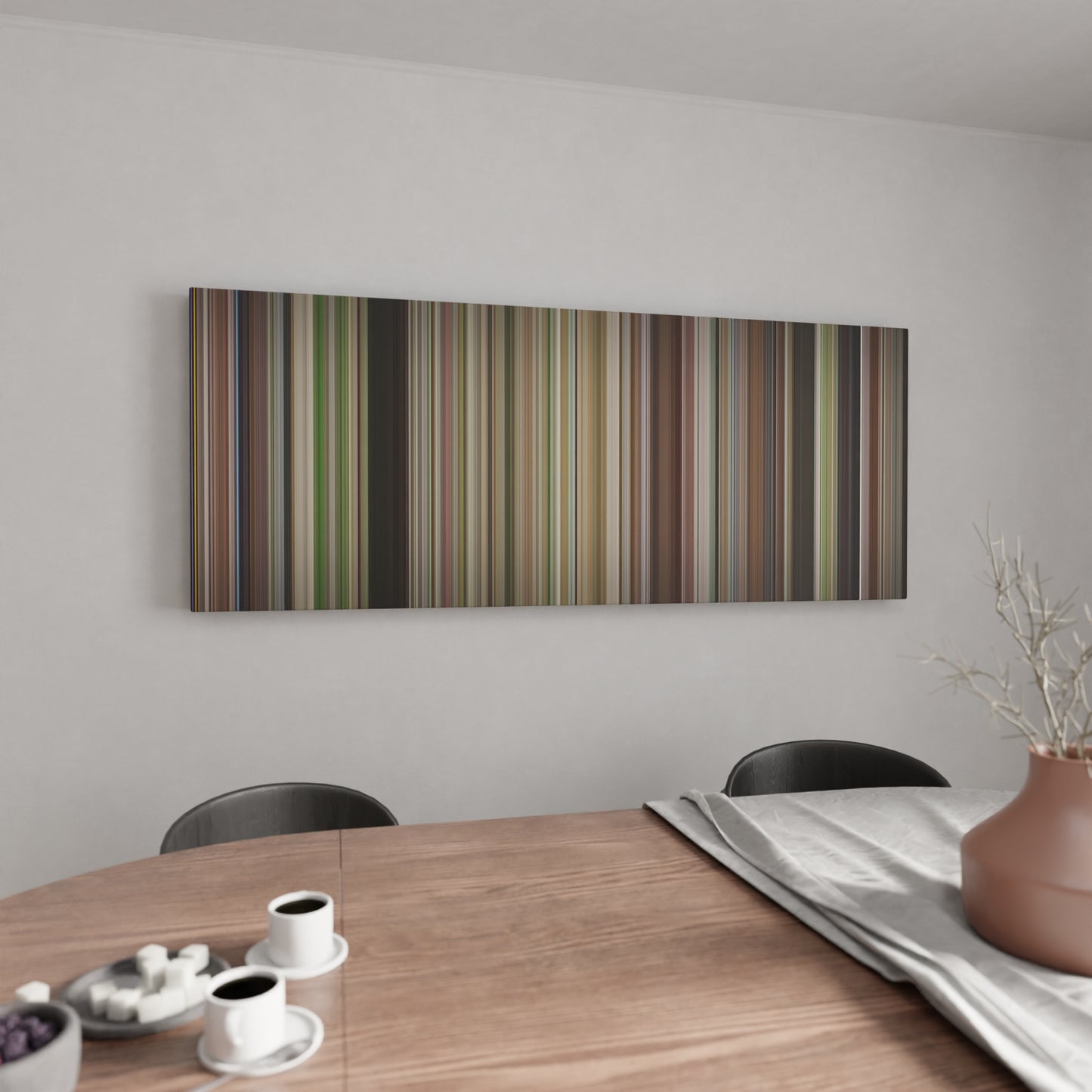 Kitchen with The Station Agent Frome on the wall