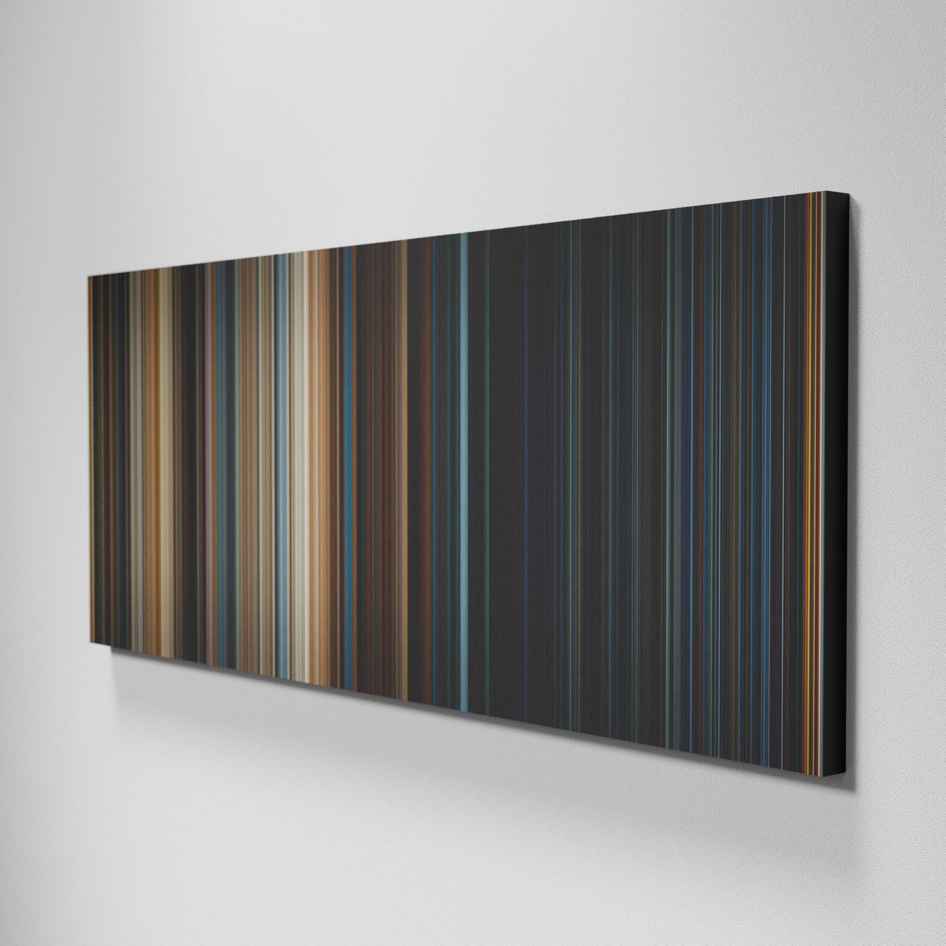 Side view of Basic of 2012 Frome on the wall