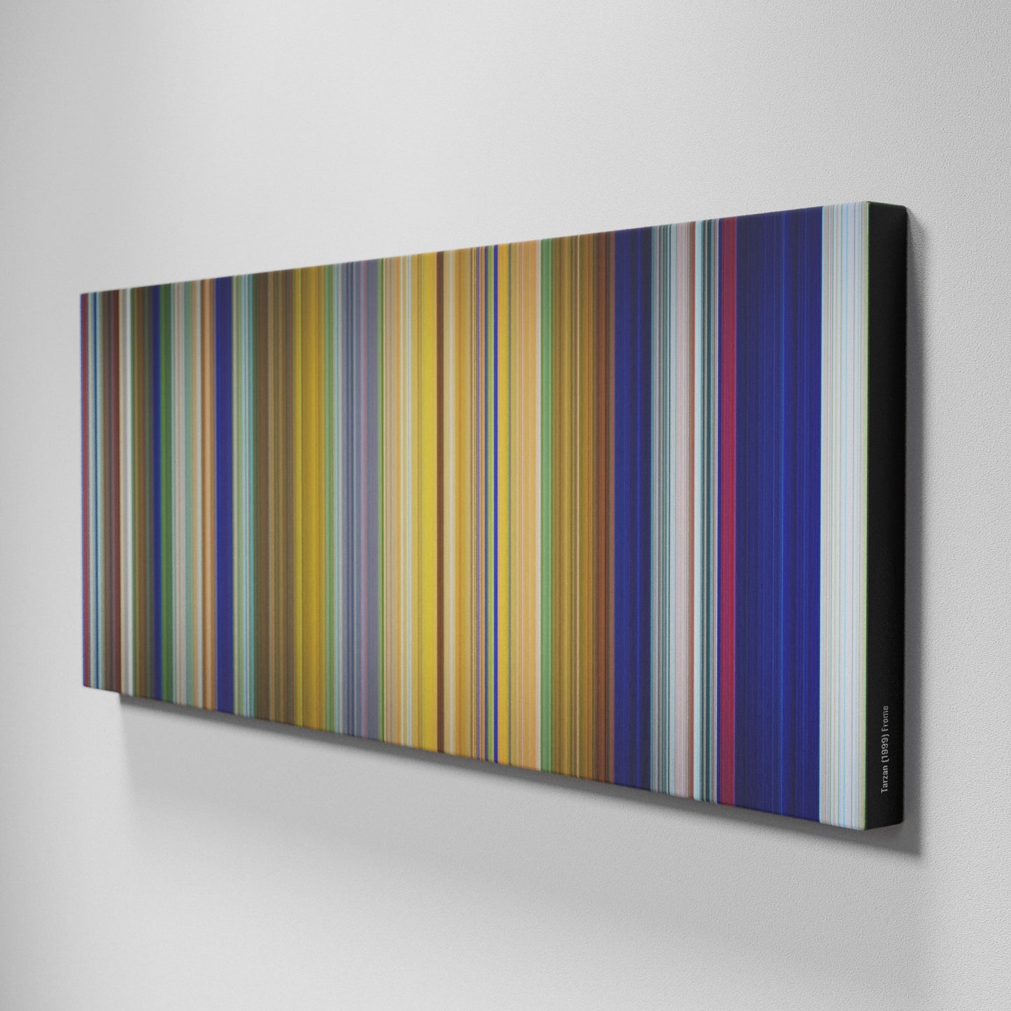 Side view of Buff's of Tarzan Frome on the wall