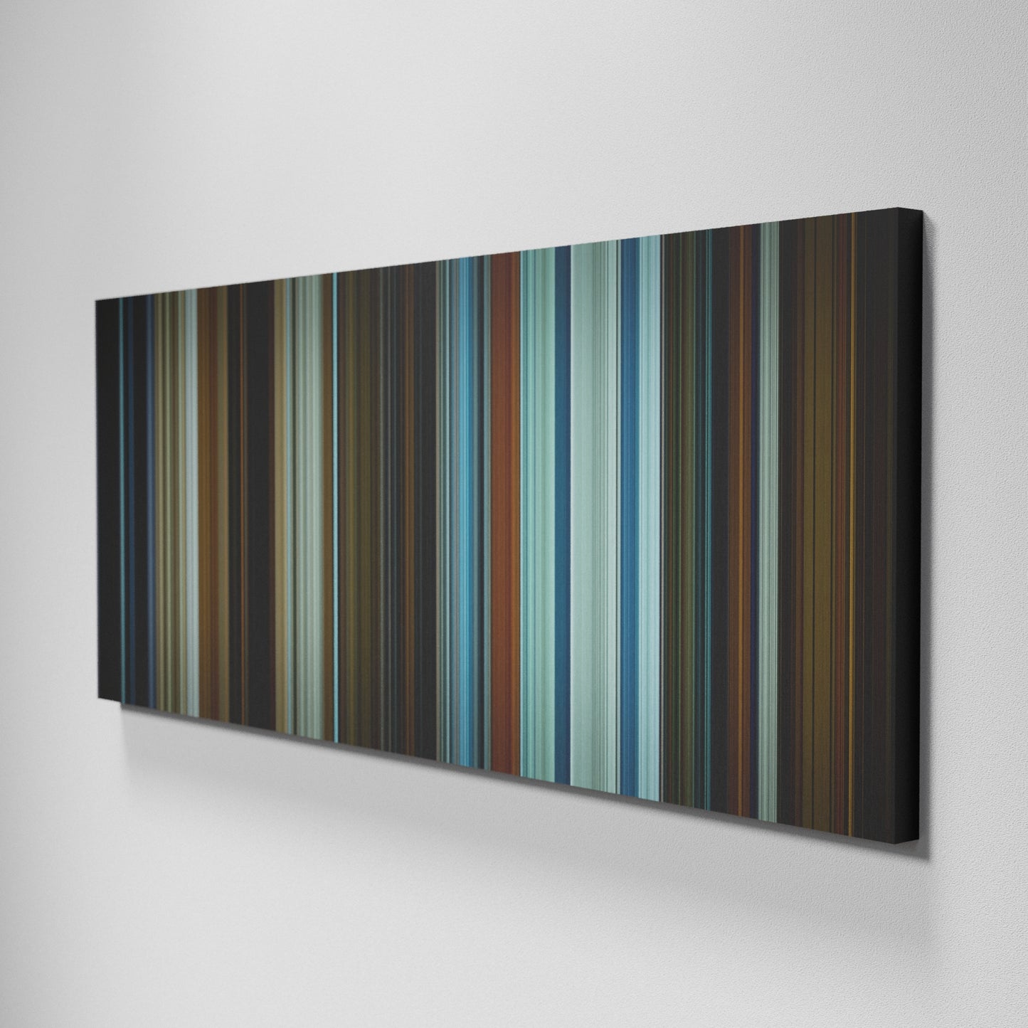 Side view of Basic of The Invisible Man Frome on the wall