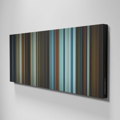 Side view of Buff's of The Invisible Man Frome on the wall