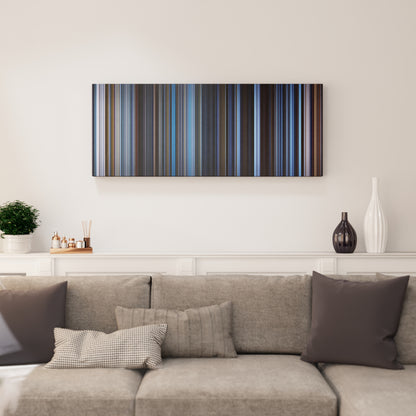 Living room interior with The Day After Tomorrow Frome on the wall