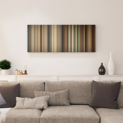 Living room interior with Footloose Frome on the wall