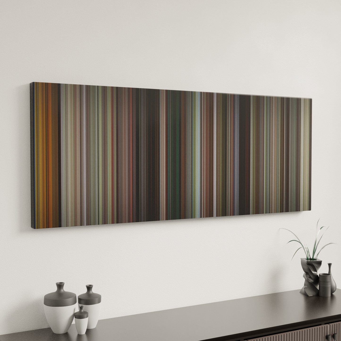 Minimal interior design with An Officer and A Gentleman Frome on the wall