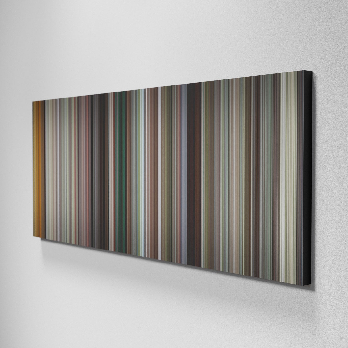 Side view of Basic of An Officer and A Gentleman Frome on the wall