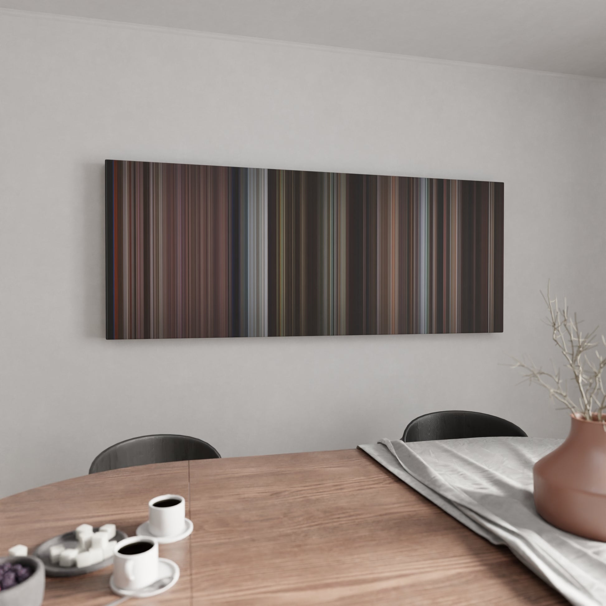 Kitchen with The Deer Hunter Frome on the wall