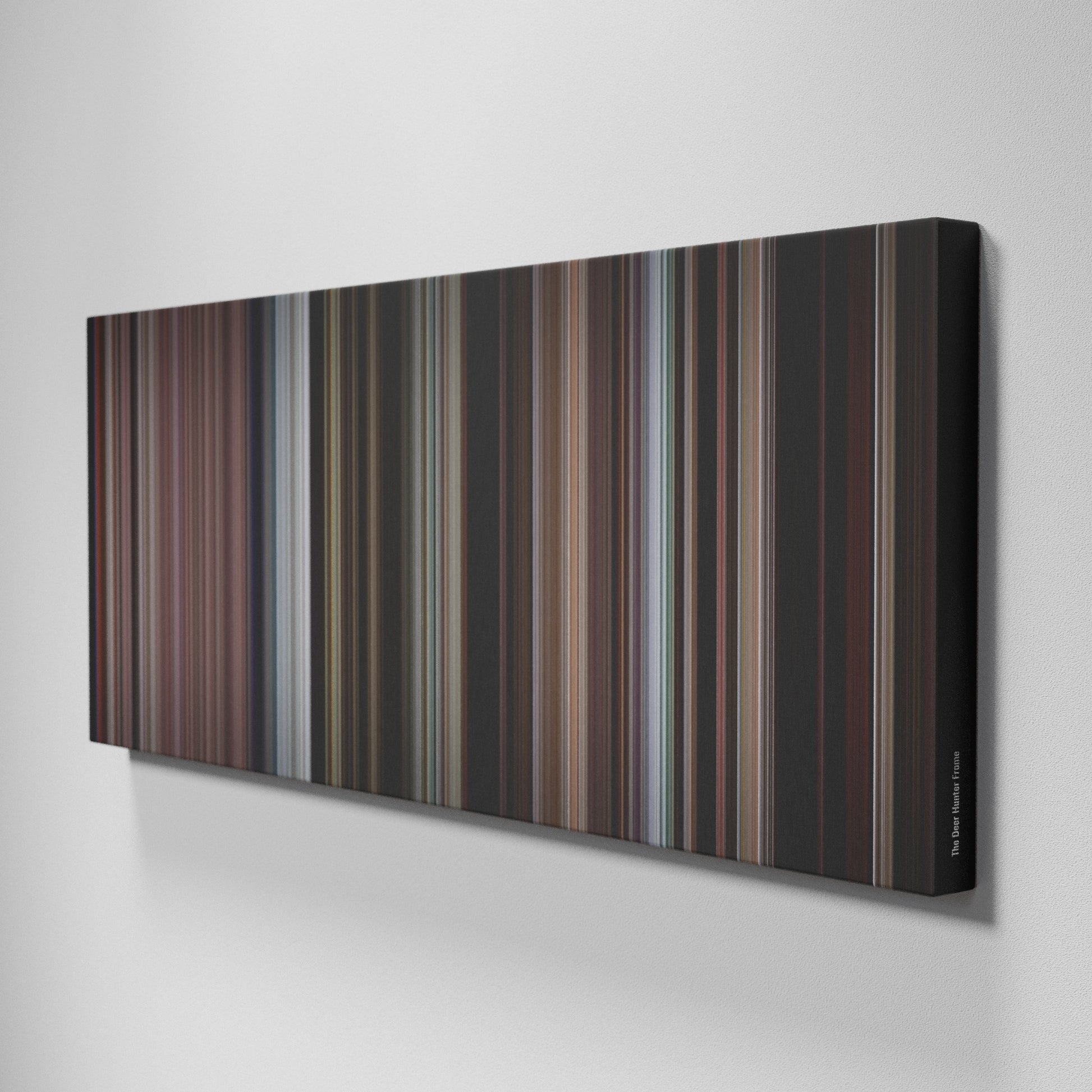 Side view of Buff's of The Deer Hunter Frome on the wall