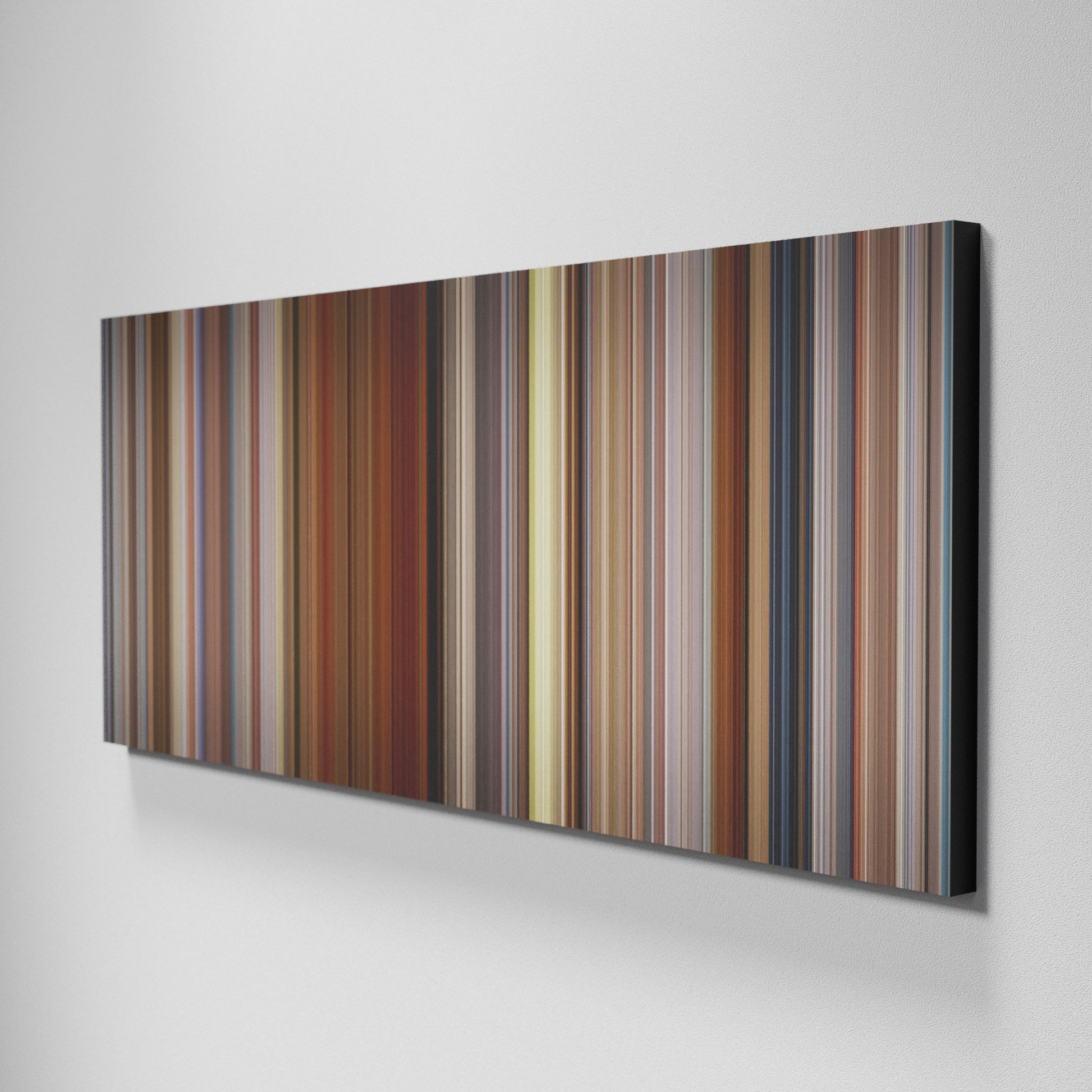 Side view of Basic of Sideways Frome on the wall