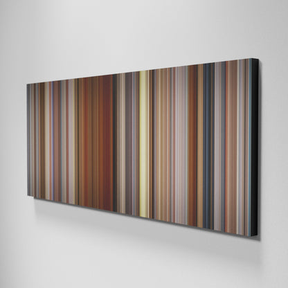 Side view of Basic of Sideways Frome on the wall