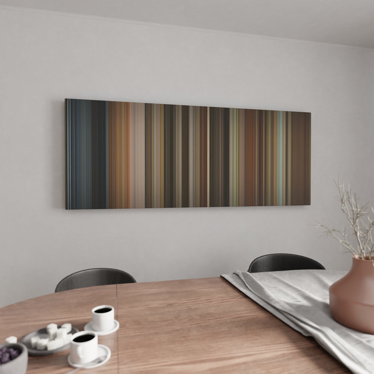 Kitchen with Patch Adams Frome on the wall