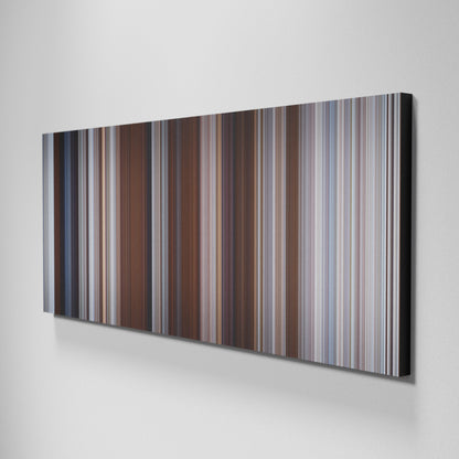 Side view of Basic of Out Cold Frome on the wall