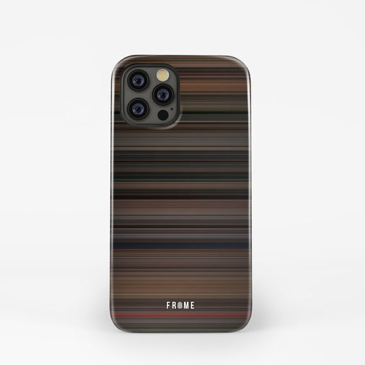 Front view of broadcast news Frome Snap phone case