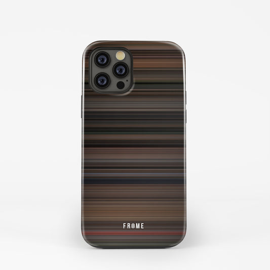 Front view of broadcast news Frome Tough phone case