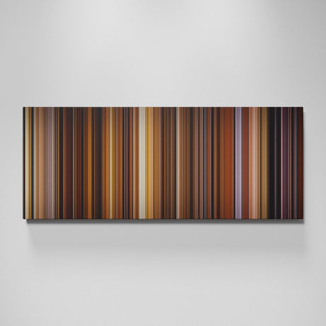 The Godfather: Part II movie canvas wall art - color palette print