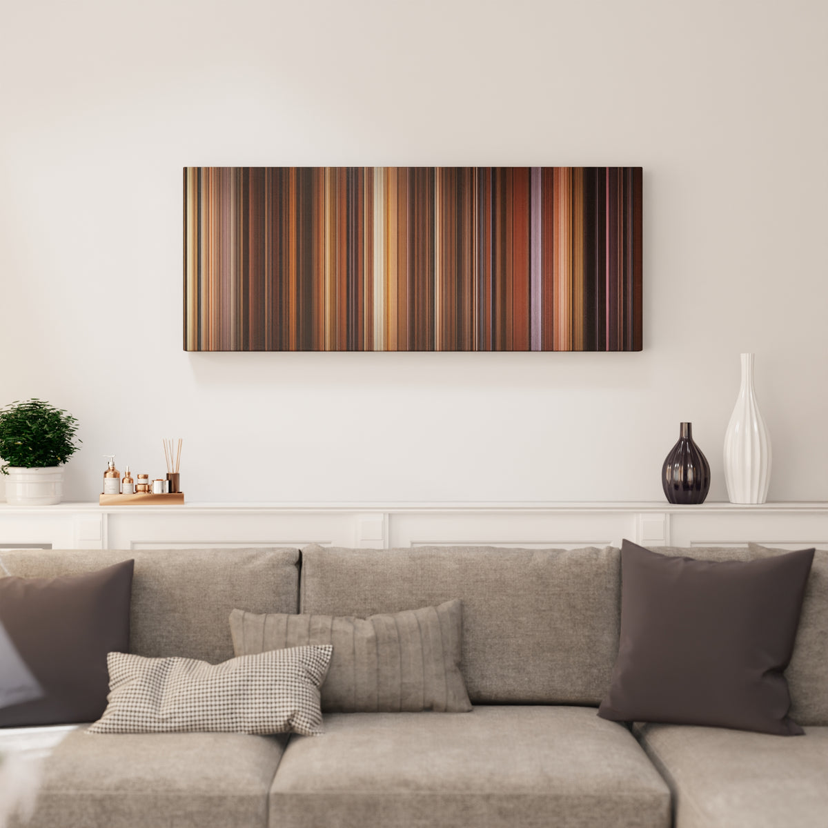 The Godfather: Part II canvas print in living room - film wall decor