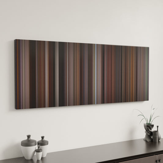 Minimal interior design with Wall Street Frome on the wall