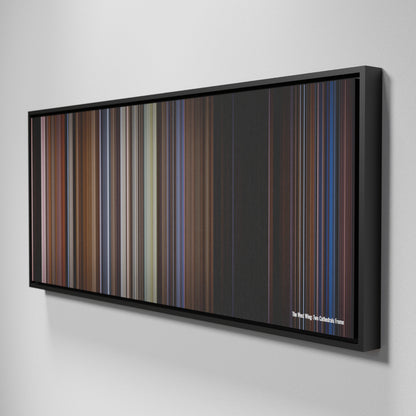 Side view of Framed Buff's of The West Wing: Two Cathedrals Frome on the wall