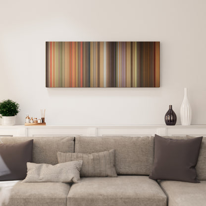 Living room interior with Orgazmo Frome on the wall