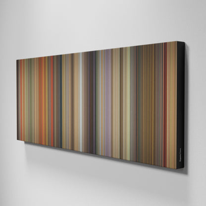 Side view of Buff's of Orgazmo Frome on the wall