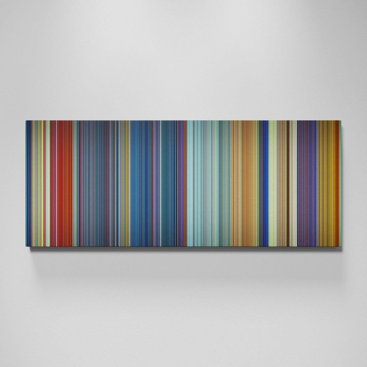The Emperor's New Groove movie canvas wall art - color palette print